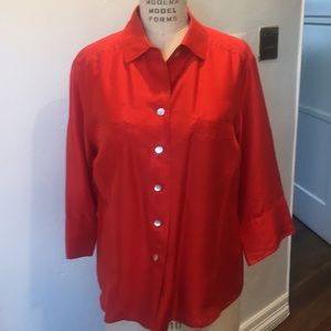 Ashley Stewart silk shirt